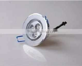 luminum 3w led downlight 1w high power *3 energy saving