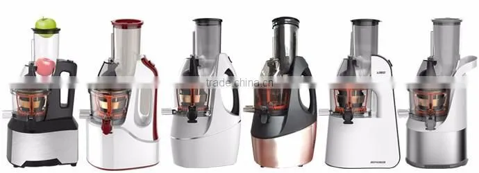 2016 Colorful Multifunctional Automatic Korea Wide Mouth Slow Auger Juicer