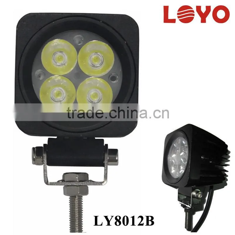 LOYO NEW model Offroad Car led work light, 12w 12v led work lamp