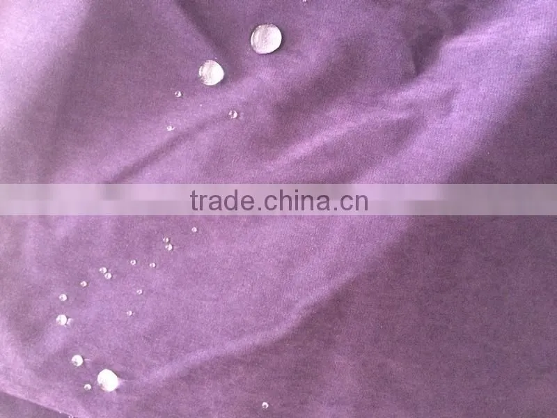 N/P Twill Waterproof Microfiber Peach Skin Fabric for beach pants