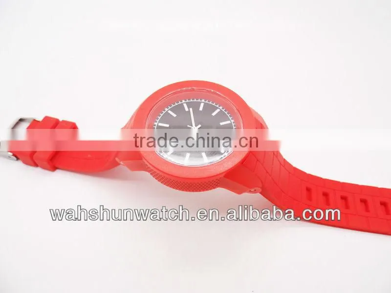 factory wholesale fashion quartz branded custom logo silicone watch manufacturer