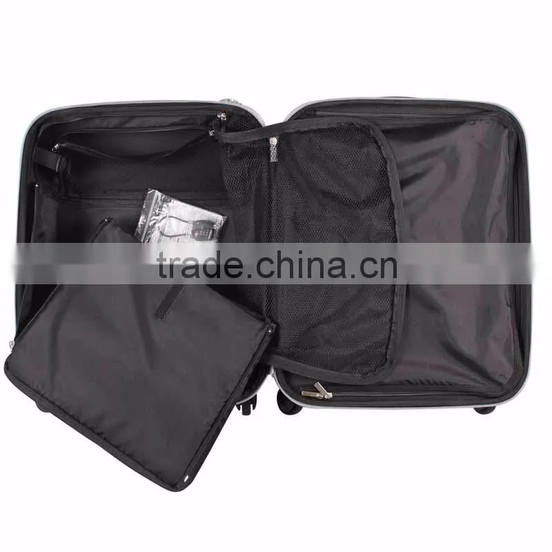 Urban PC Travel Luggage Bag Foldable Trolleys With Front Open Pocket Luggage