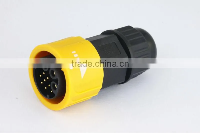 3+9 pins waterproof connector