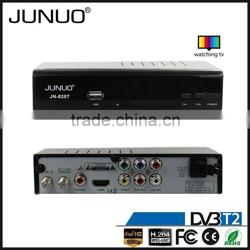 JUNUO china manufacture OEM outstanding quality HD 1080p mstar 7t01 Ghana digital tv receiver set top box
