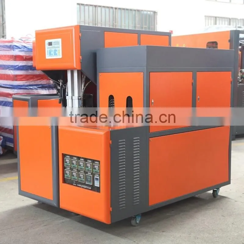1100bph semi-auto small plastic bottle making machine
