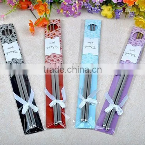 Stainless Steel Chopsticks Wedding Favors