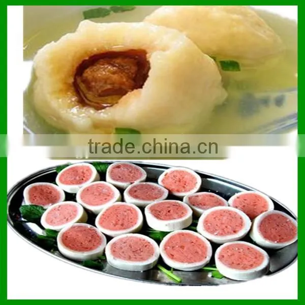 High stability thin skin stuffing pork meatball making machine