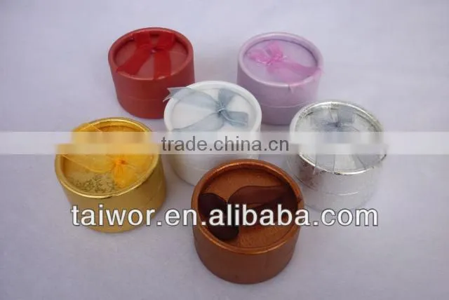 High end round paper box for gift packaging