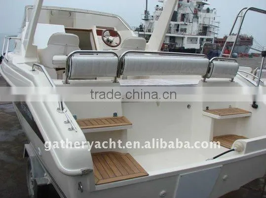 Hot sale 20.5ft fiberglass Cabin Boat