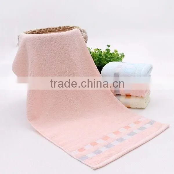 100% cotton towel terry towel with dobby border cotton towels bathroom use soft towel face towel bath towel