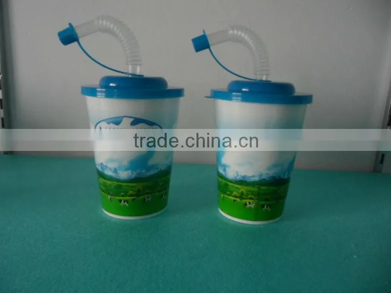 10oz Plastic milk shake cup