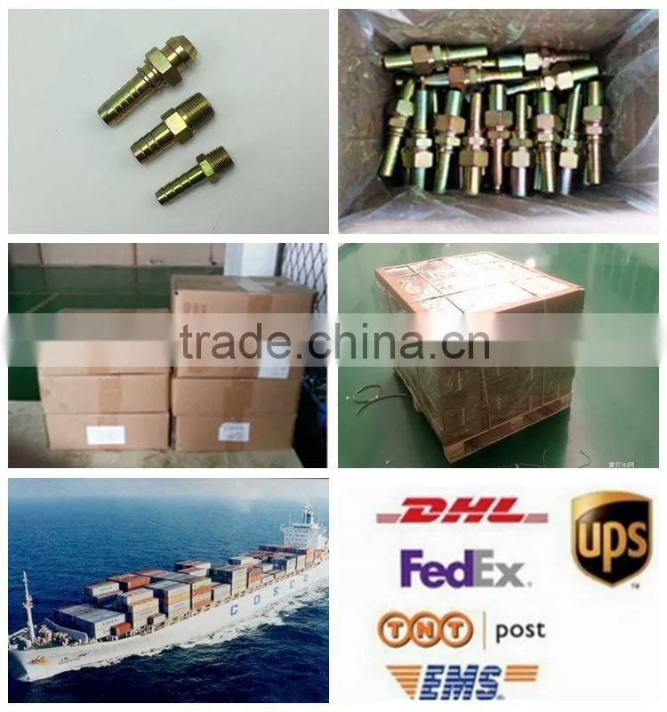 carbon steel male BSP hydraulic plugs fitting hydraulic plug