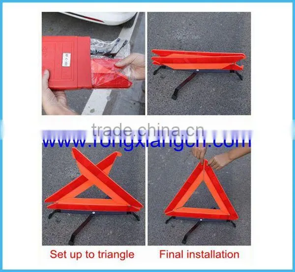 car emergency tool kit warning triangle