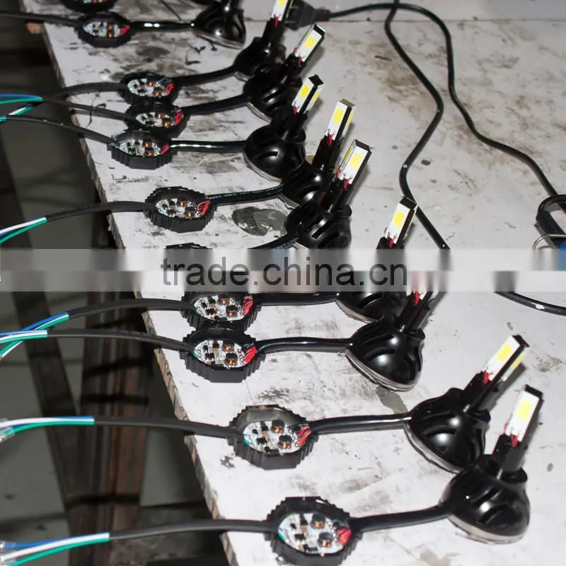 2016 Hot selling H4/9007/9004/H7/H8/H9/H10/H11/9005/9006 80W e4 led h11auto