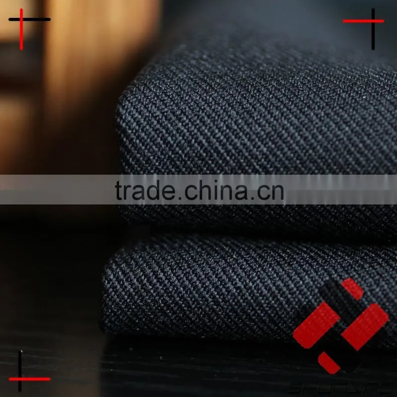 heavy weight Polyester twill gabardine fabric 268gsm