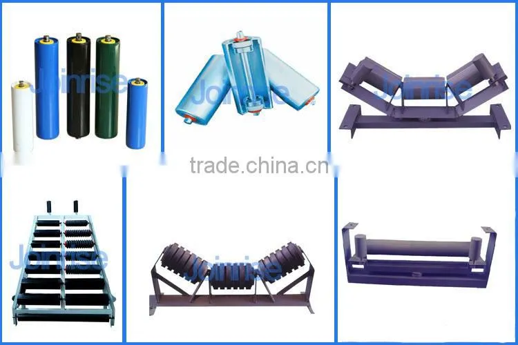 Friction roller aligning roller group for belt conveyor