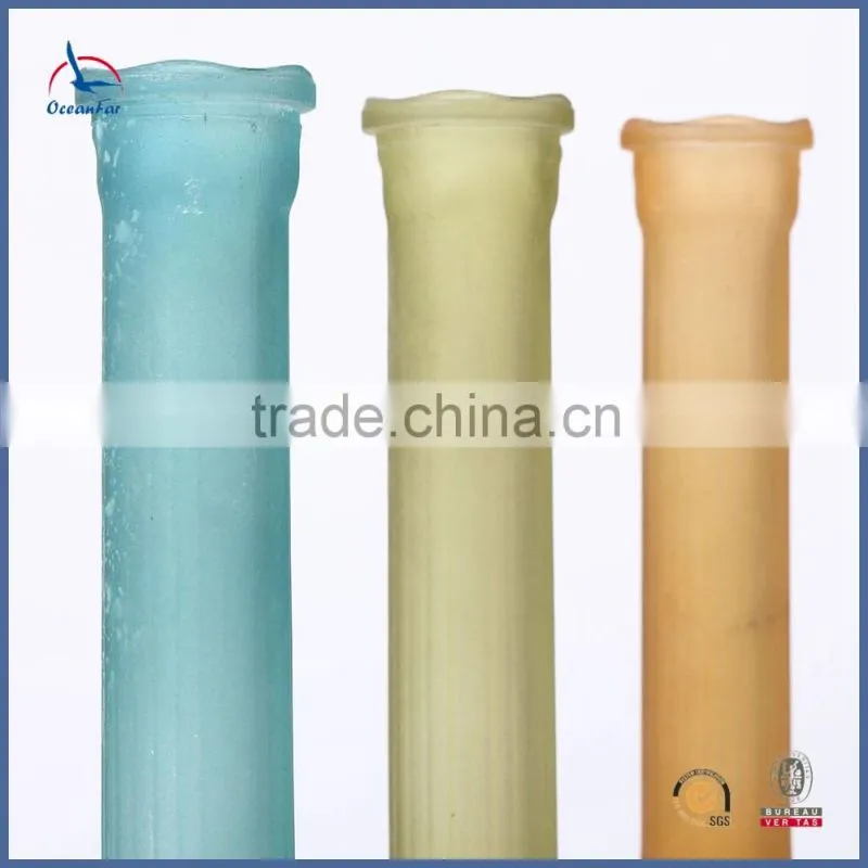 Hot Selling Decorative Flower Glass Vase Recycled China Flower Vase