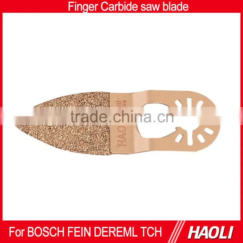 quick change Brazed Carbide Finger Rasp Carbide Grout Blade,good for cutting