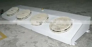 Flat pack & integrated cooling ice storage bin for outdoor use