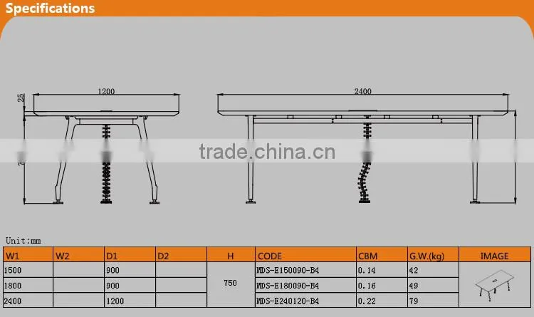 Modern metal office furniture for Sale