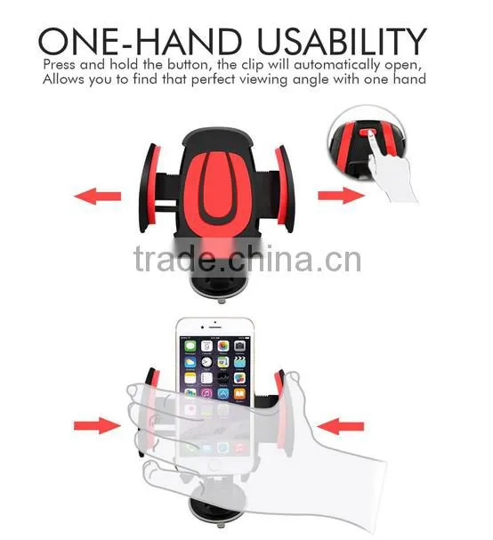 HYJ Top Selling Competitive Price Portable Dashboard Windshield Suction Cup Car Holder