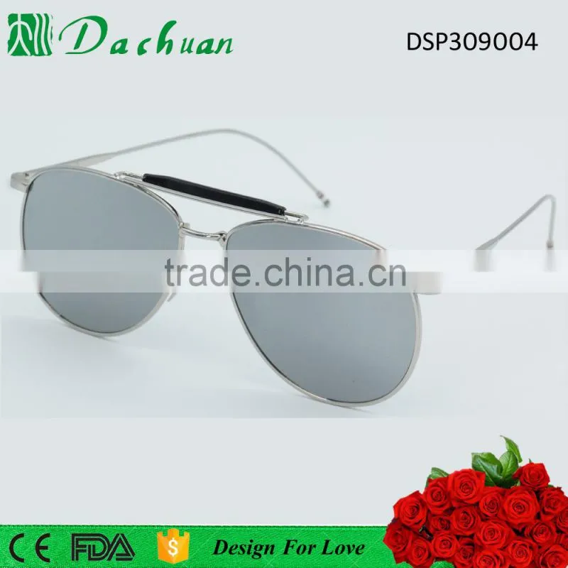 2015 top sale high quality man metal Italy designer sunglass