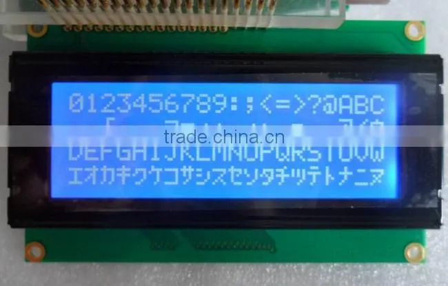 lcd display 20x4 blue with SPLC780 Driver character LCD 20x4