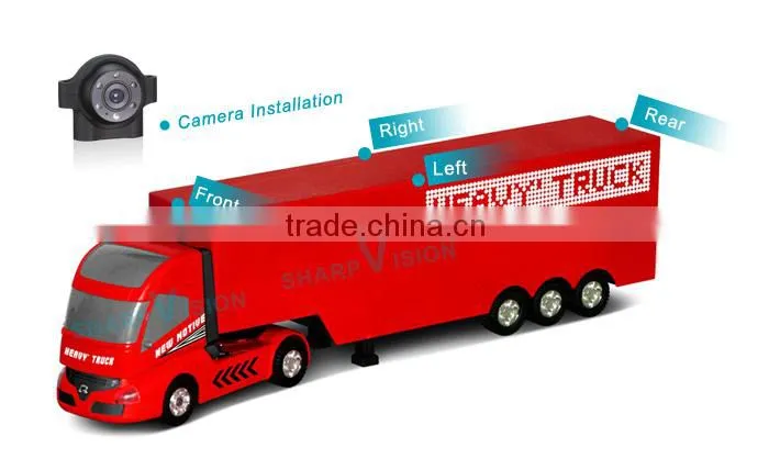 4.3 inch digital car reversing rear view parking assist system
