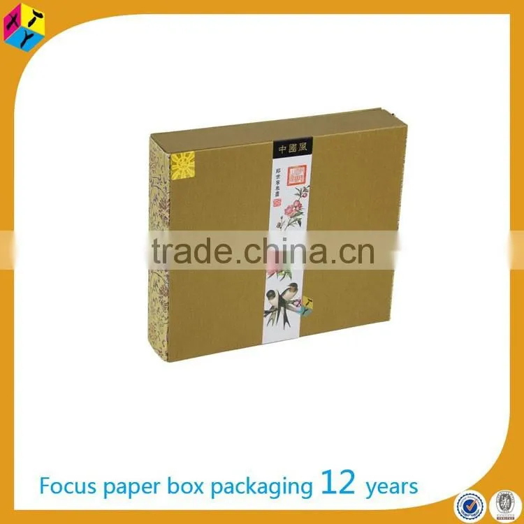 cardboard printing logo customised packaging box