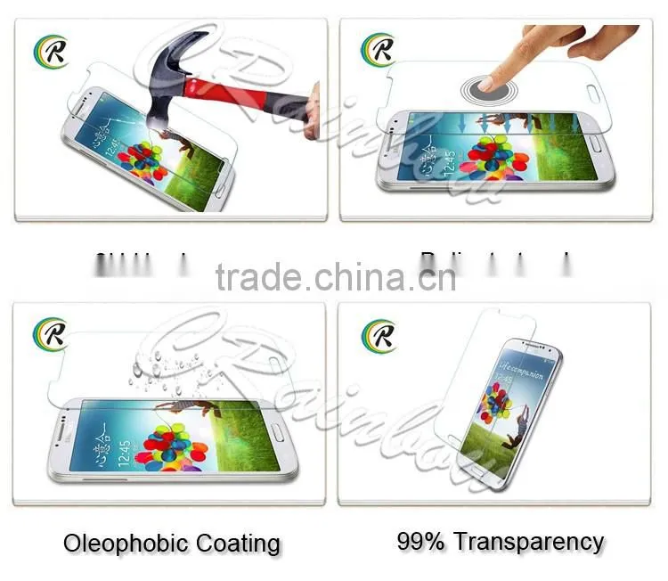 High quality tempered glass screen protector for Samsung Galaxy A8 A800 A800f