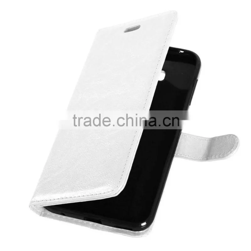 Cell Phone PU Leather Flip Card-slot Case for ASUS ZenFone 3 ZE552KL 5.5