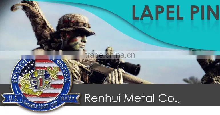 Top sale ODM metal badge for bag