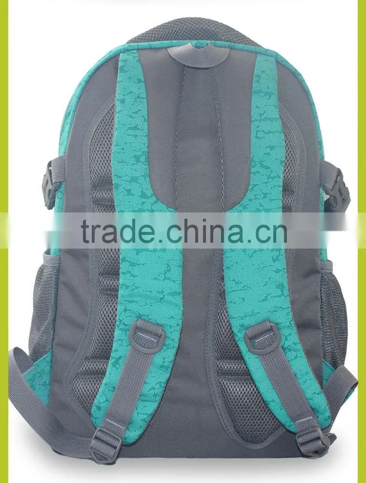 guangzhou factory waterproof fabric backpack for sale