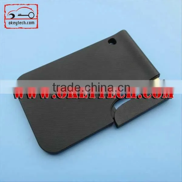 OkeyTech Renault Megane 3 buttons smart card shell with blade for renault megane card key for key card renault