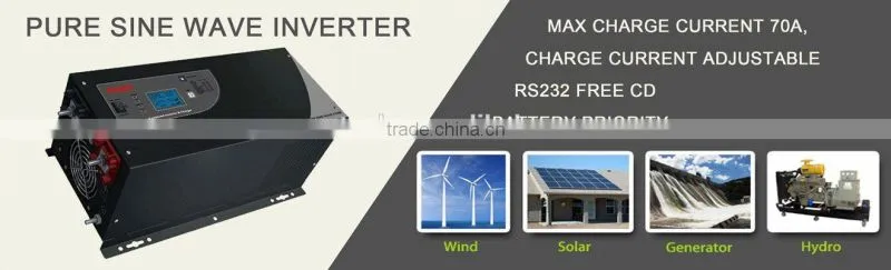 Hot!!! CE SONCAP approved pure copper transformer inside 4000w 5000w 6000w high quality off grid 220v ac 60hz solar inverter