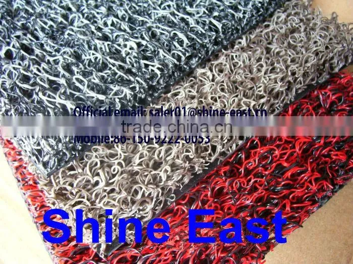 PVC double color coil mat production line