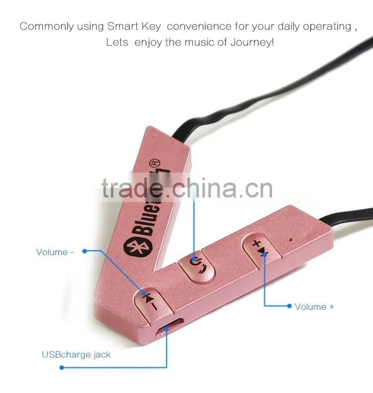 Fashion headphone without wire wireless stereo headphone bluetooth headphones