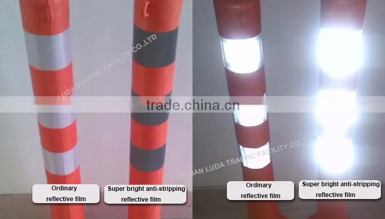 Super bright delineator post road delineators with EVA material