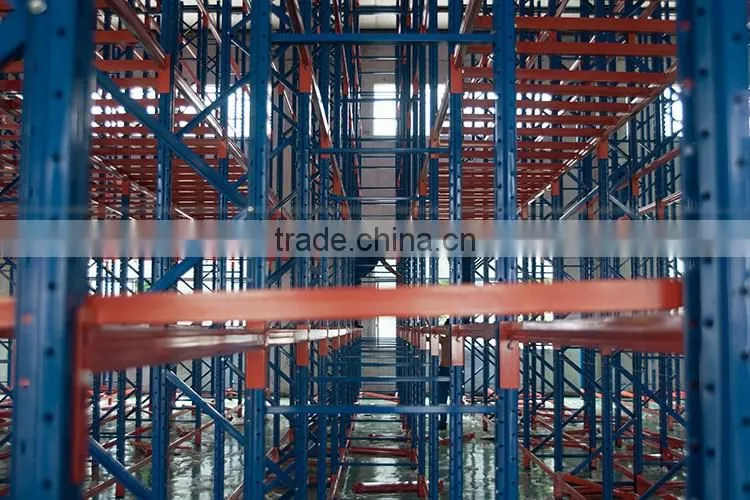 Long Span Wholesaler Dairy Industry Metal Drive In Racking