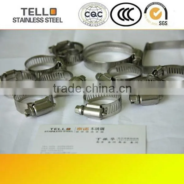 stainless steel tubing clamp