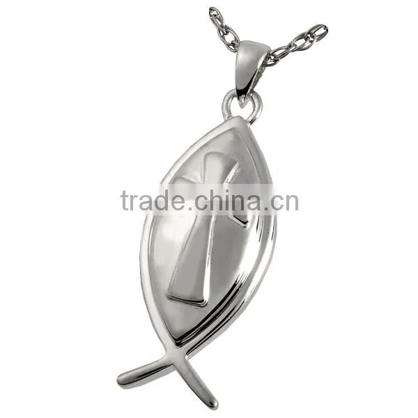 Christ Fish Religious Cremation Jewelry