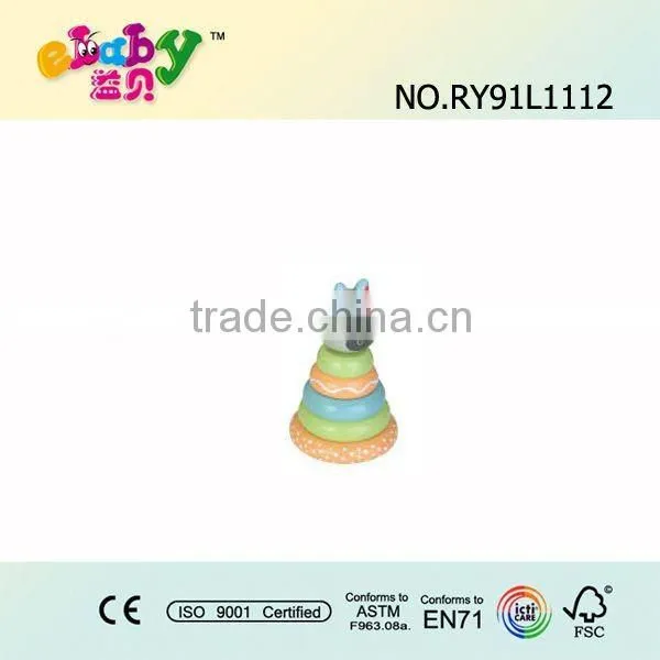 Wooden stacking toy