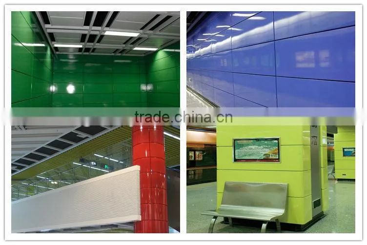 High quality beauty Enamel aluminum veneer