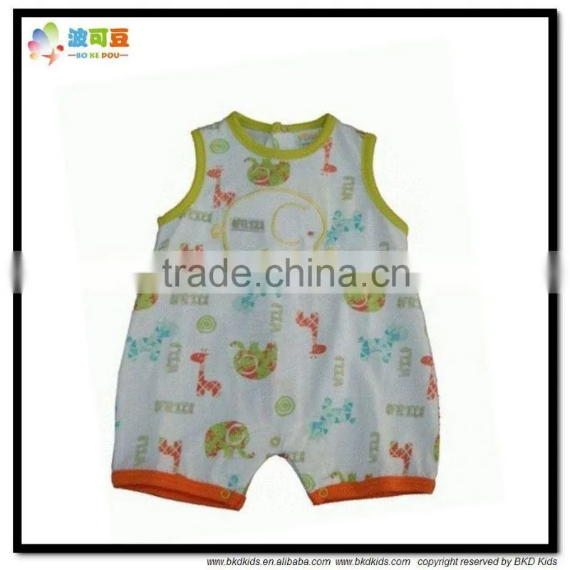 BKD all-over printed baby /infant romper