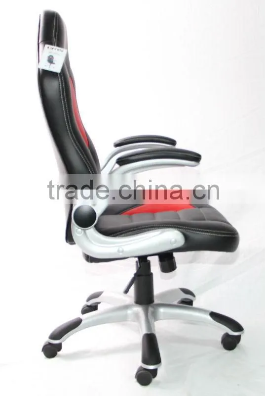 Racing Chair Modern Design Swivel Leather And Mesh Bucket Seat Chair HC-R033