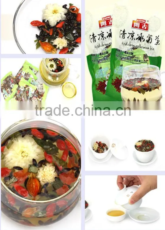 Chinese assorted honey iced graden mum teabag