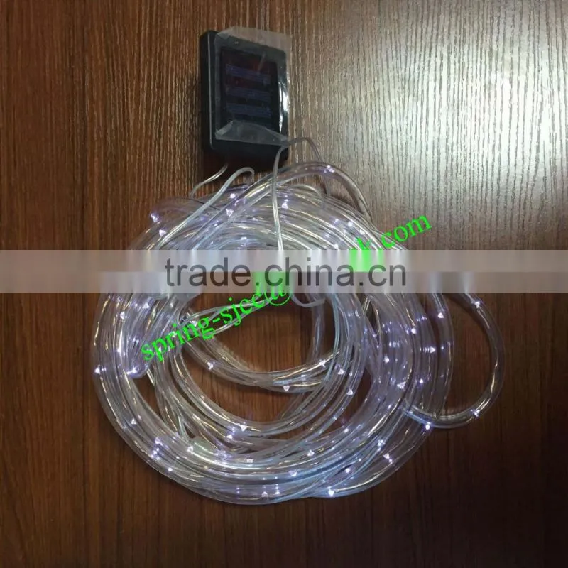 Solor tube string light for holday