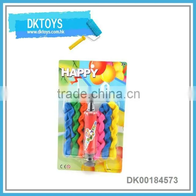 New Safe 10pcs Heart Shape Ballon Handy Air Pressure Tank Different Colors Kids Play Toys