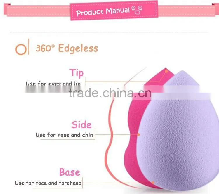 2015 free Latex Sponge Cosmetic Powder Puff