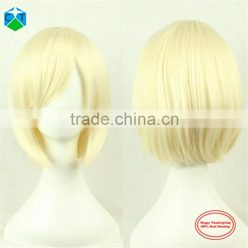 Cheap Bob Wig Chrismas Halloween Occasion Synthetic Colorful Party Wig
